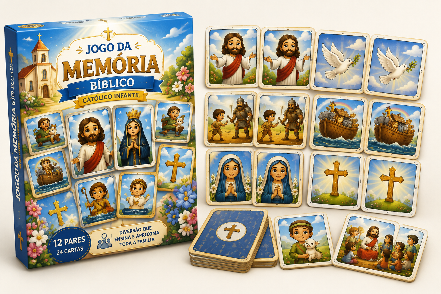 Jogo da Memória Bíblico