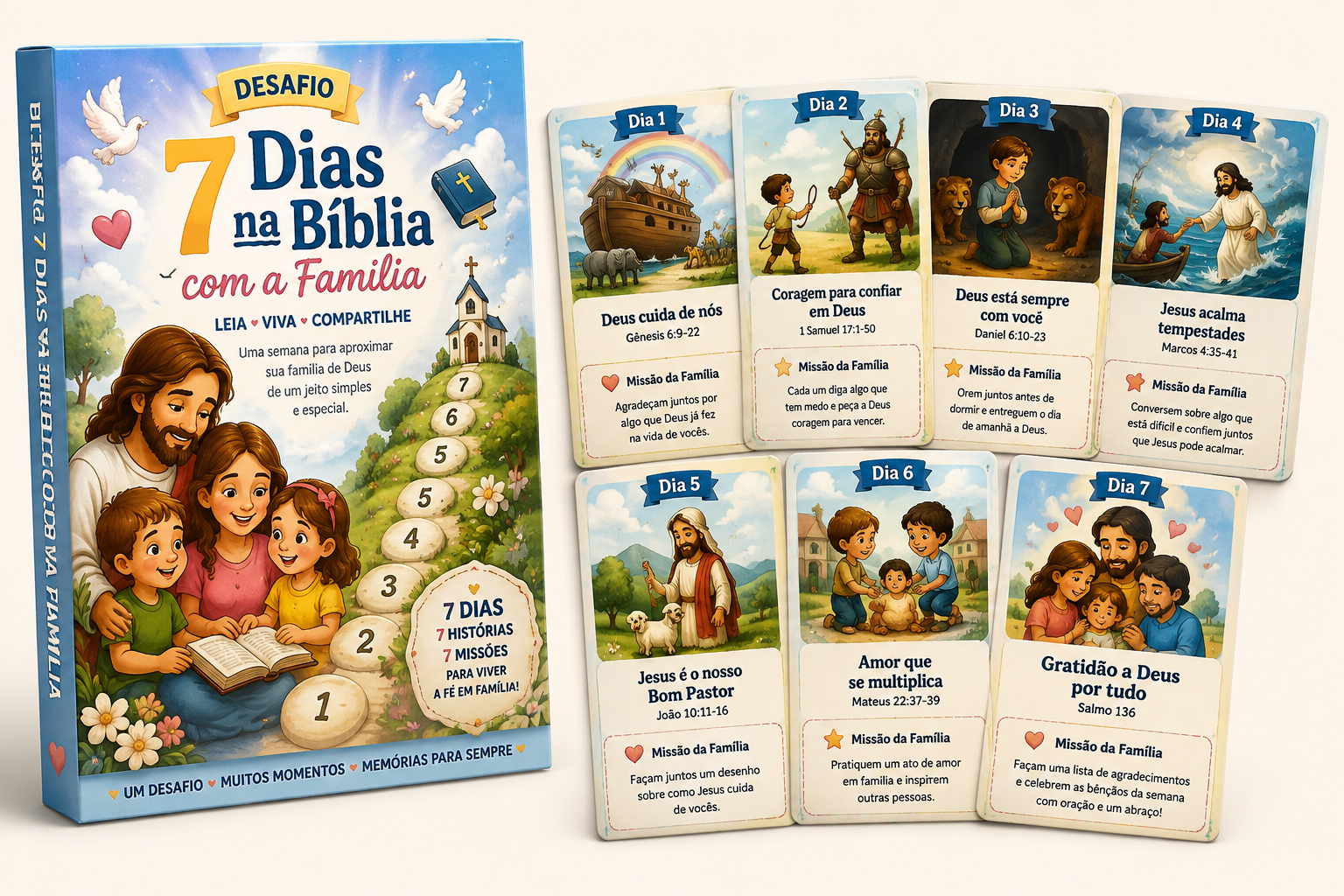 Desafio 7 Dias na Bíblia com a Família